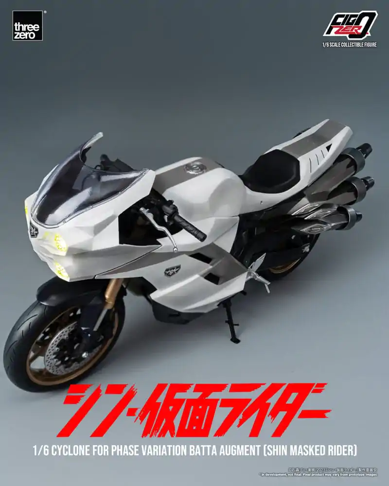 Kamen Rider FigZero Vehicle 1/6 Motocykel Cyclone for Phase Variation Batta Augment (Shin Masked Rider) 35 cm produktová fotografia