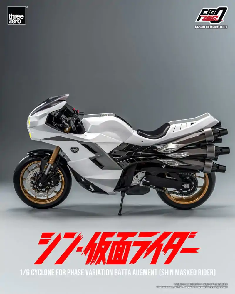 Kamen Rider FigZero Vehicle 1/6 Motocykel Cyclone for Phase Variation Batta Augment (Shin Masked Rider) 35 cm produktová fotografia