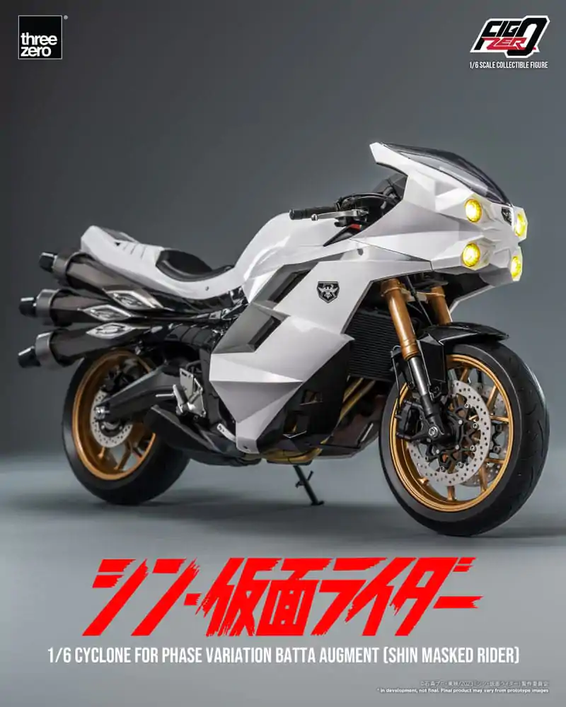Kamen Rider FigZero Vehicle 1/6 Motocykel Cyclone for Phase Variation Batta Augment (Shin Masked Rider) 35 cm produktová fotografia