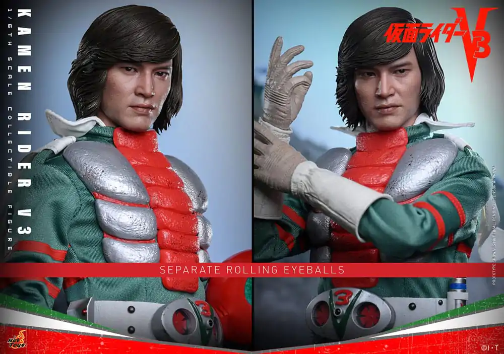 Kamen Rider V3 1/6 Kamen Rider V3 akčná figúrka 30 cm produktová fotografia
