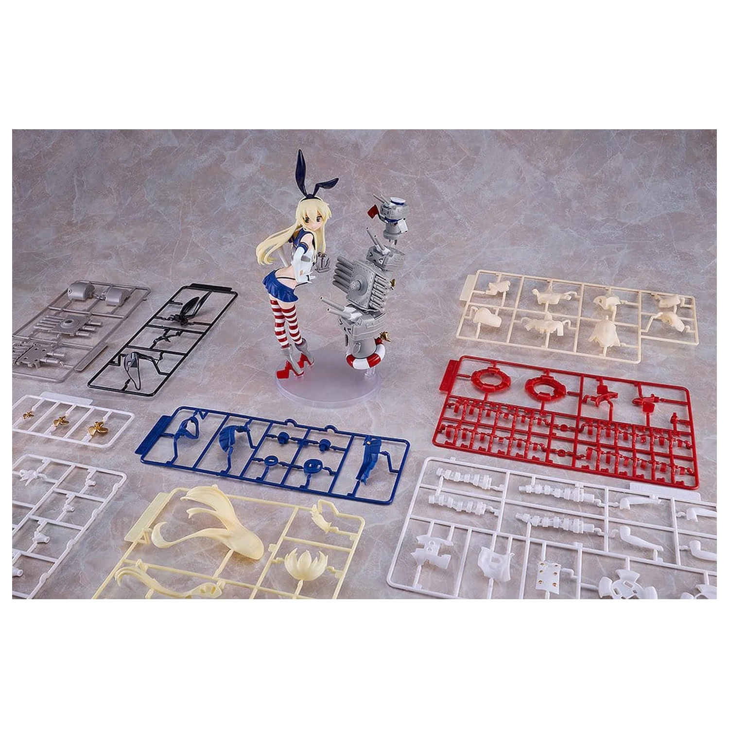 Kantai Collection -Kancolle- súprava plastového modelu Reincarnation Shimakaze 25 cm produktová fotografia