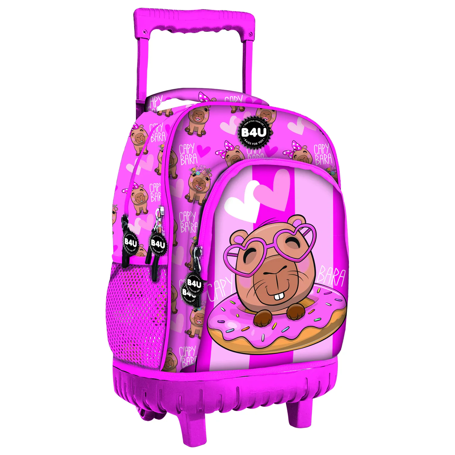 Capybara Donut Premium Rolling Školská taška, taška 44 cm produktová fotografia