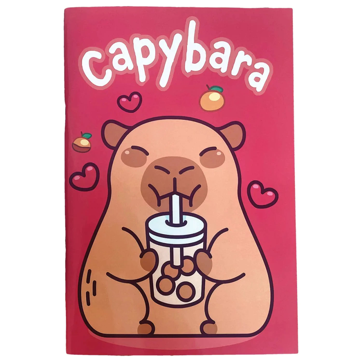 Capybara Drink B/5 linajkový zápisník 40 listov produktová fotografia