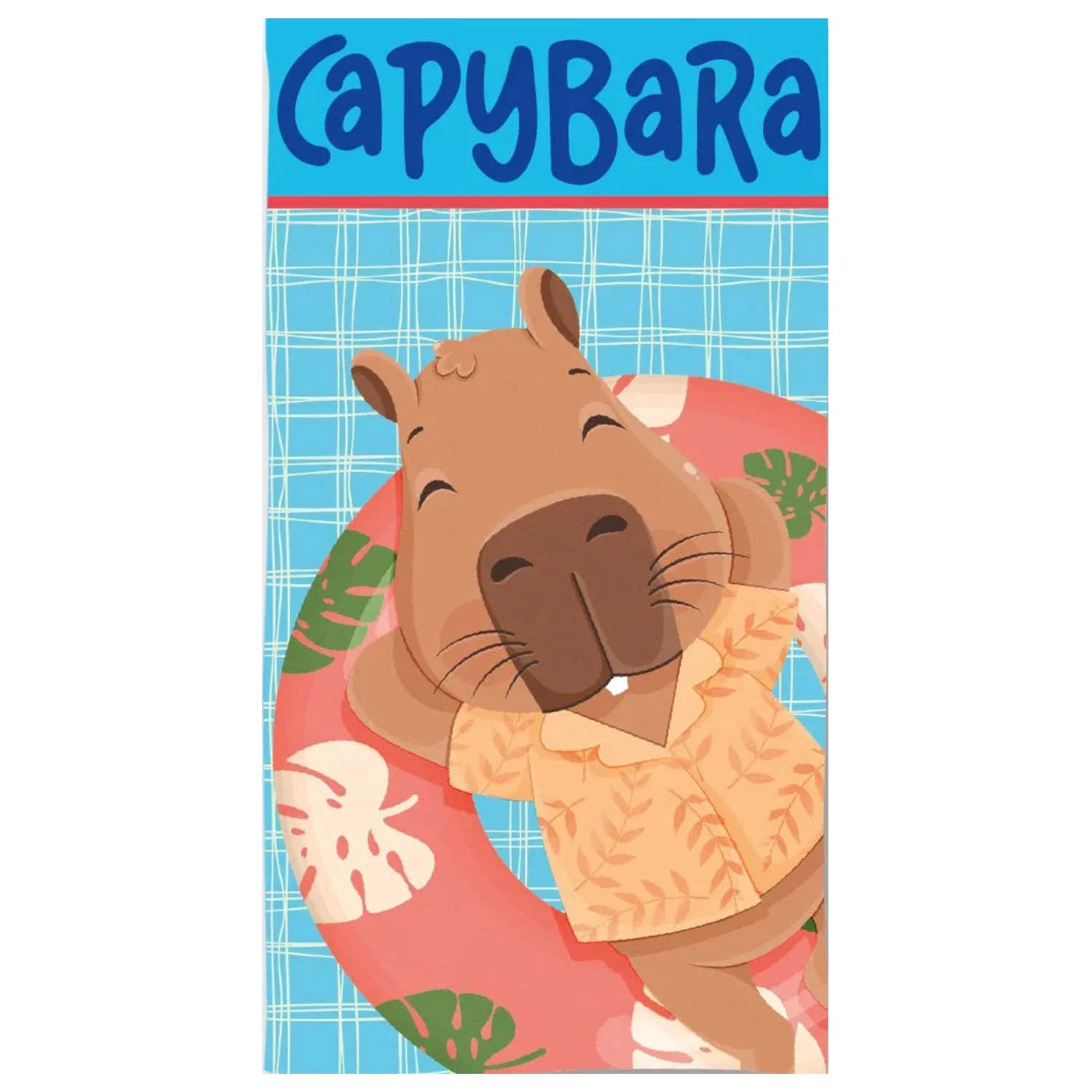 Capybara Float Fun osuška 70x140cm produktová fotografia