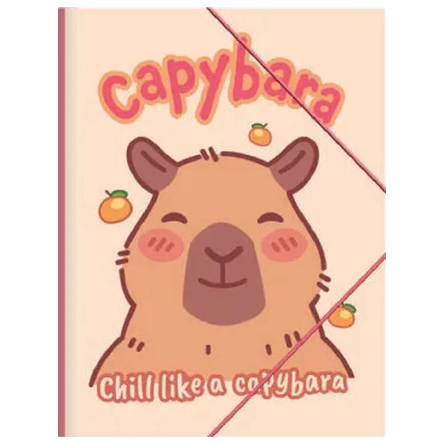 Capybara Happy Life A/4 Elastický priečinok produktová fotografia