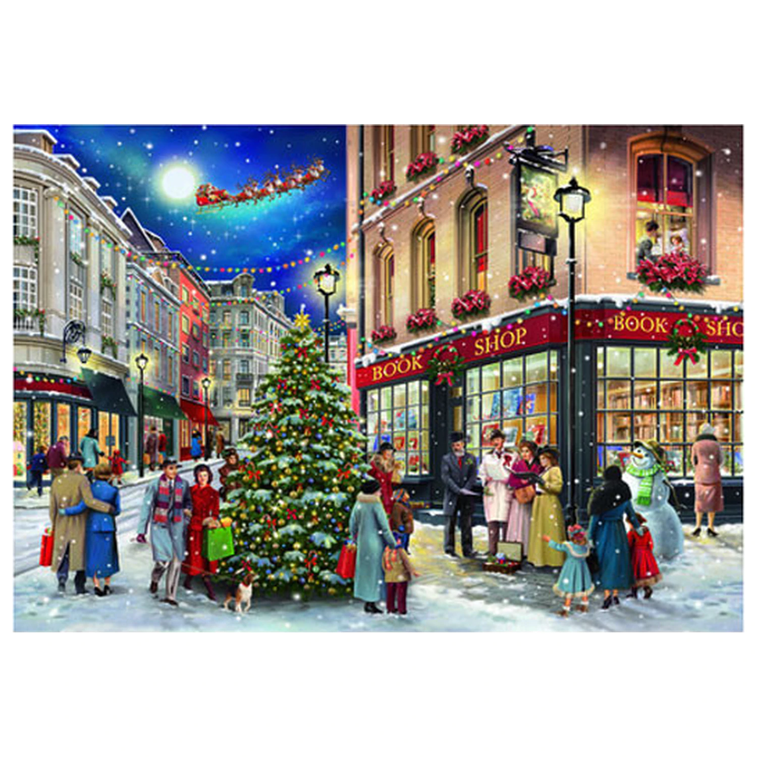 Christmas Classic Stroll puzzle s 1000 dielikmi produktová fotografia