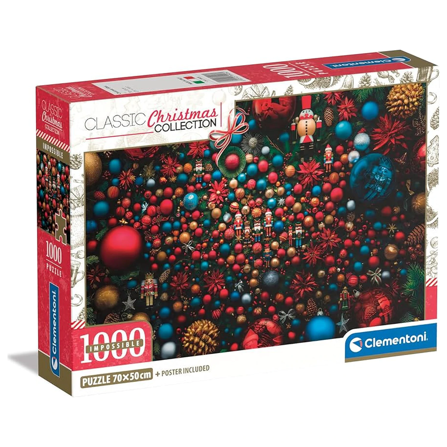 Christmas Impossible 1000-dielne kompaktné puzzle produktová fotografia