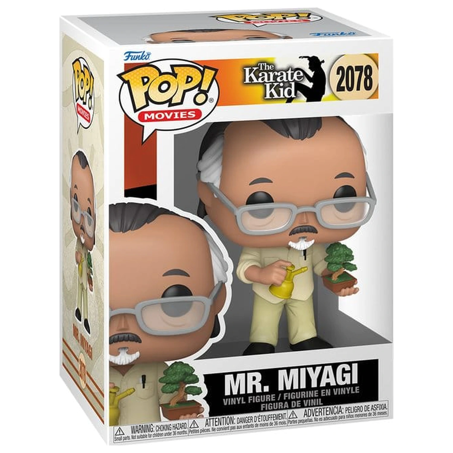 Karate Kid Funko POP! Movies vinylová figúrka Mr. Miyagi w/BT 9 cm produktová fotografia