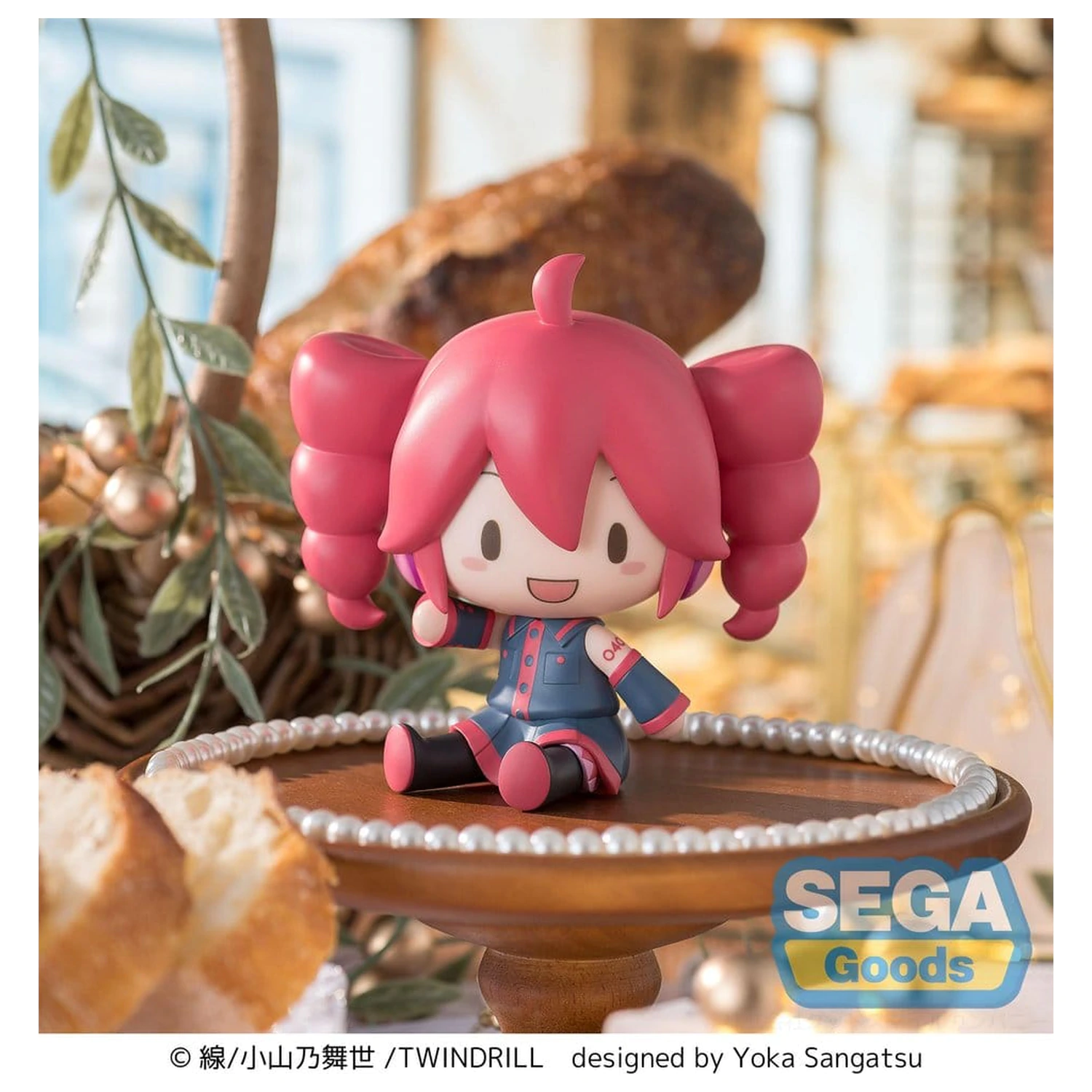 Kasane Teto fuwa petit mini figúrka Kasane Teto 8 cm produktová fotografia