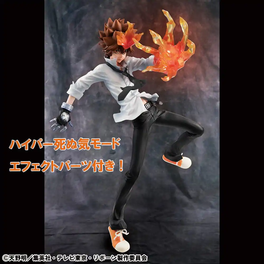 Katekyo Hitman Reborn! G.E.M. Series PVC Socha Tsunayoshi Sawada & Kyoya Hibari & Reborn Sada 21 cm produktová fotografia