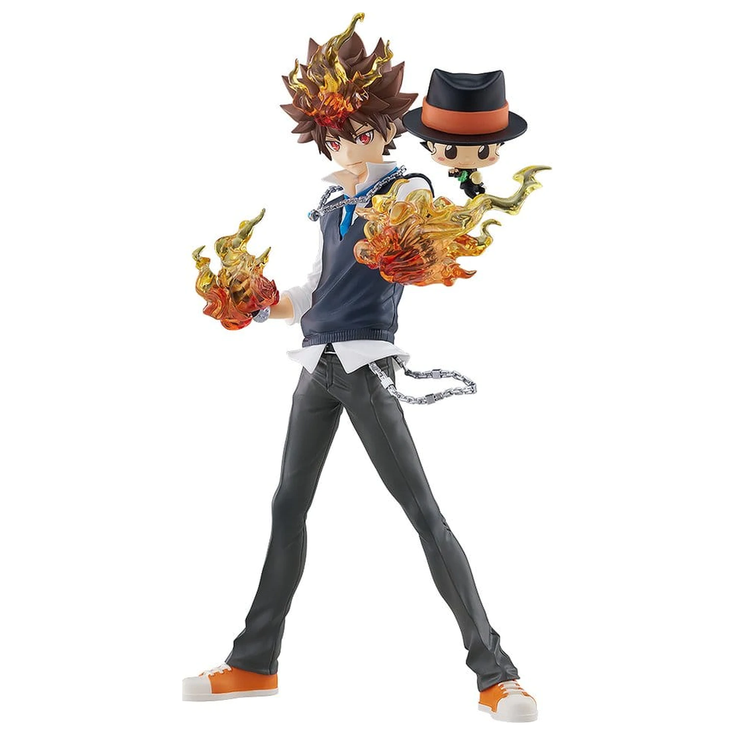Katekyo Hitman Reborn Pop Up Parade SP PVC figúrky balenie 2 kusy Tsunayoshi Sawada & Reborn 24 cm produktová fotografia