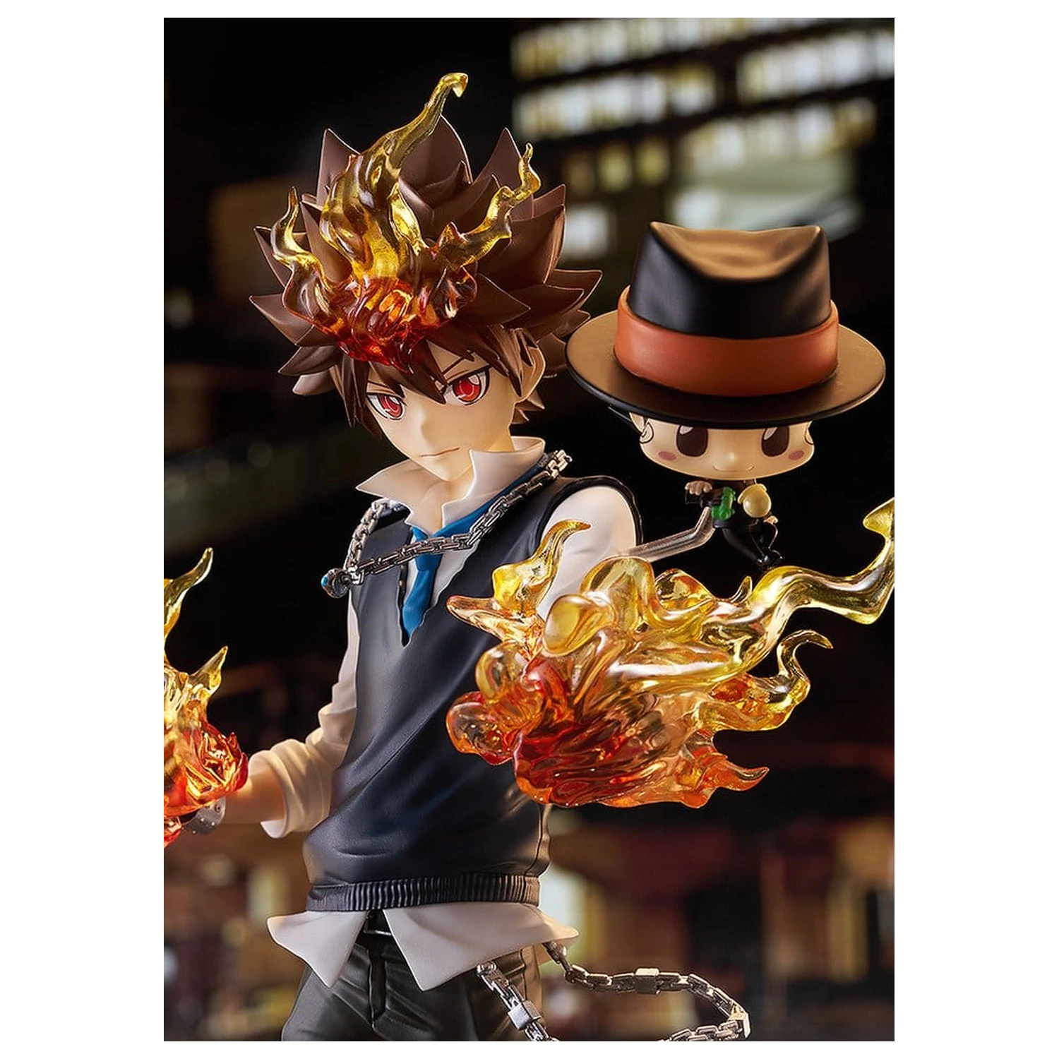 Katekyo Hitman Reborn Pop Up Parade SP PVC figúrky balenie 2 kusy Tsunayoshi Sawada & Reborn 24 cm produktová fotografia
