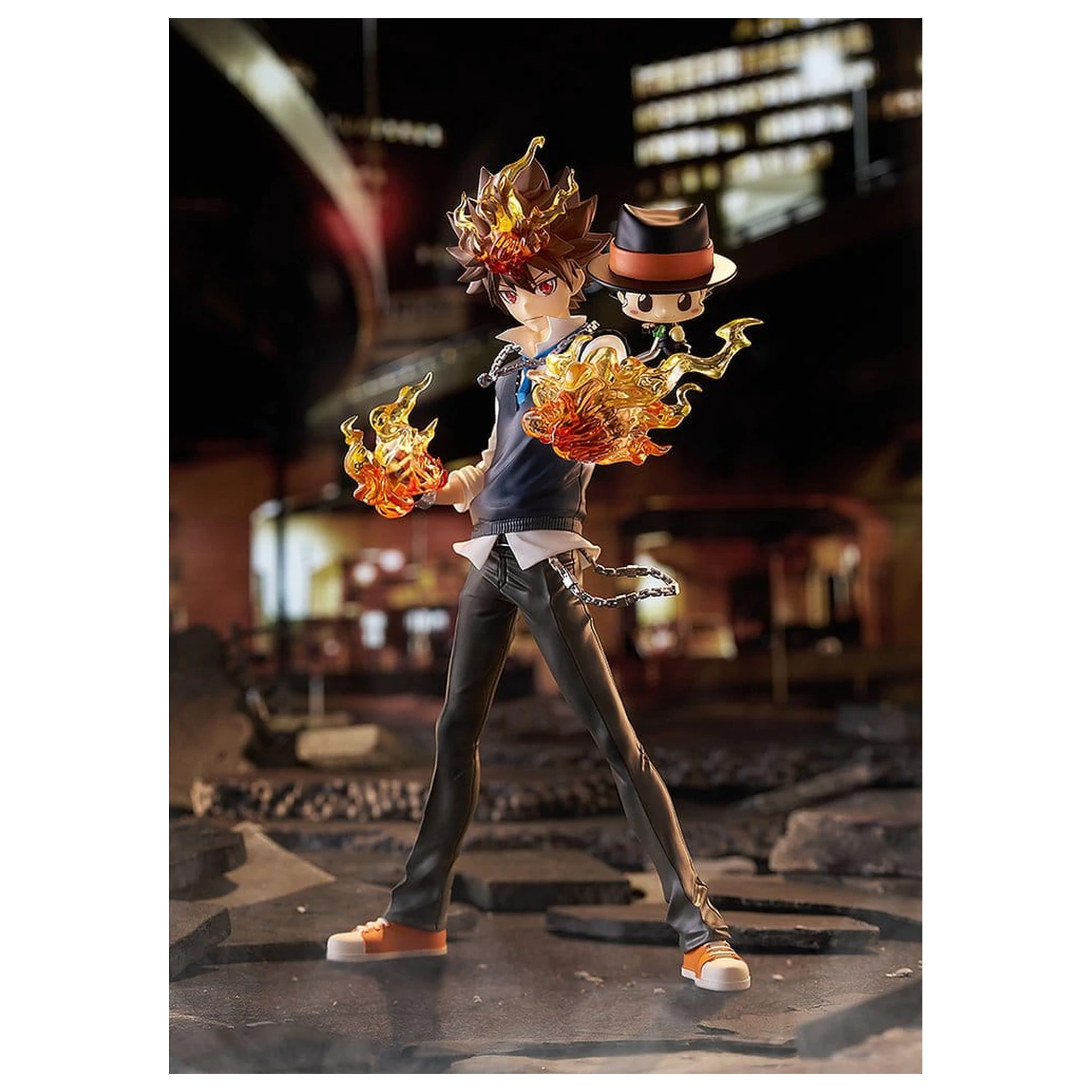 Katekyo Hitman Reborn Pop Up Parade SP PVC figúrky balenie 2 kusy Tsunayoshi Sawada & Reborn 24 cm produktová fotografia