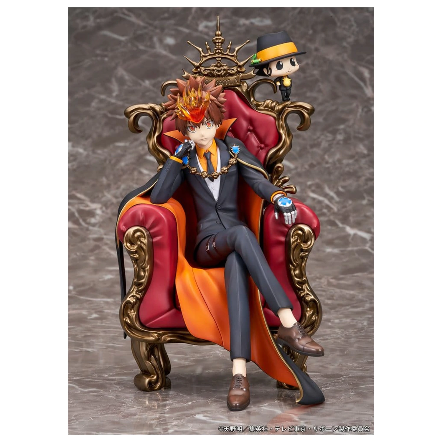 Katekyo Hitman Reborn PVC figúrka Tsunayoshi Sawada & Reborn 21 cm produktová fotografia