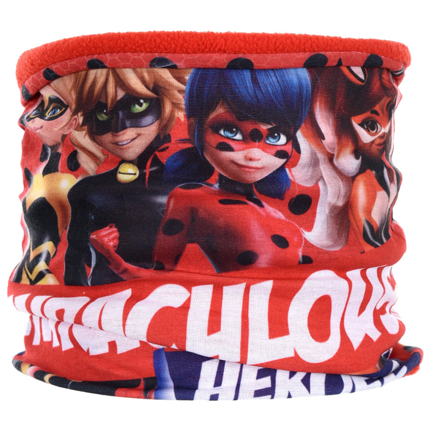 Miraculous: Tales of Ladybug & Cat Noir Heroez Červený detský šál, nákrčník produktová fotografia