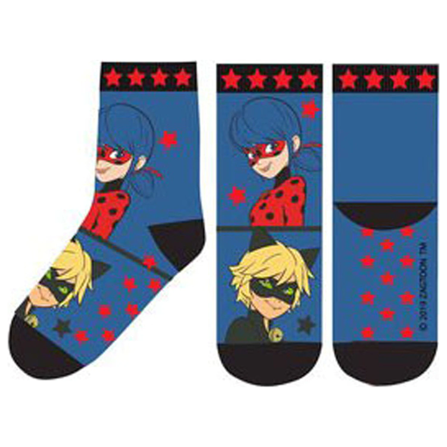Miraculous: Tales of Ladybug & Cat Noir Stars Detské hrubé protišmykové ponožky 23/26 produktová fotografia