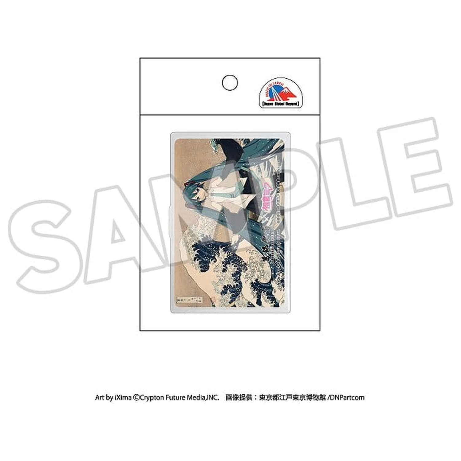 Katsushika Hokusai x Hatsune Miku Hracie karty produktová fotografia
