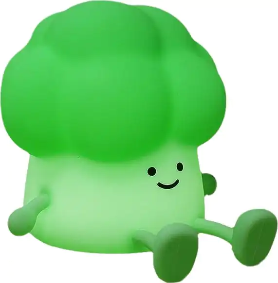Kawaii 3D Nočné svetlo Brokolica produktová fotografia