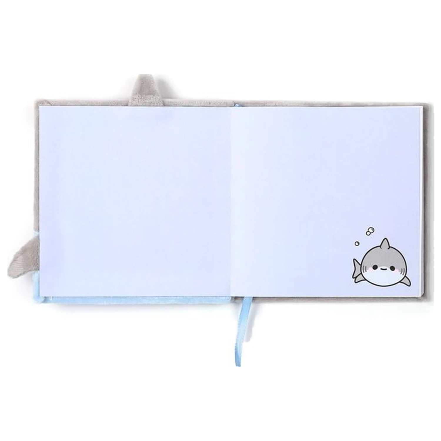 Kawaii Adoramals Shark prémiový chlpatý zápisník produktová fotografia