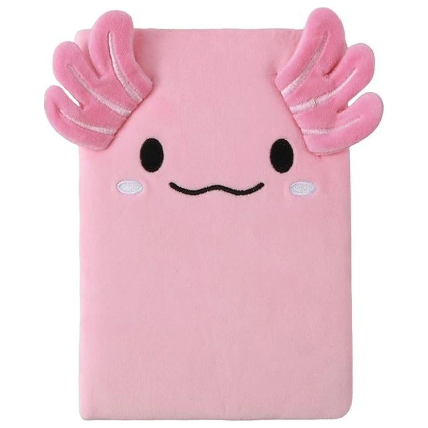 KAWAII Axolotl Plyšový Notebook produktová fotografia