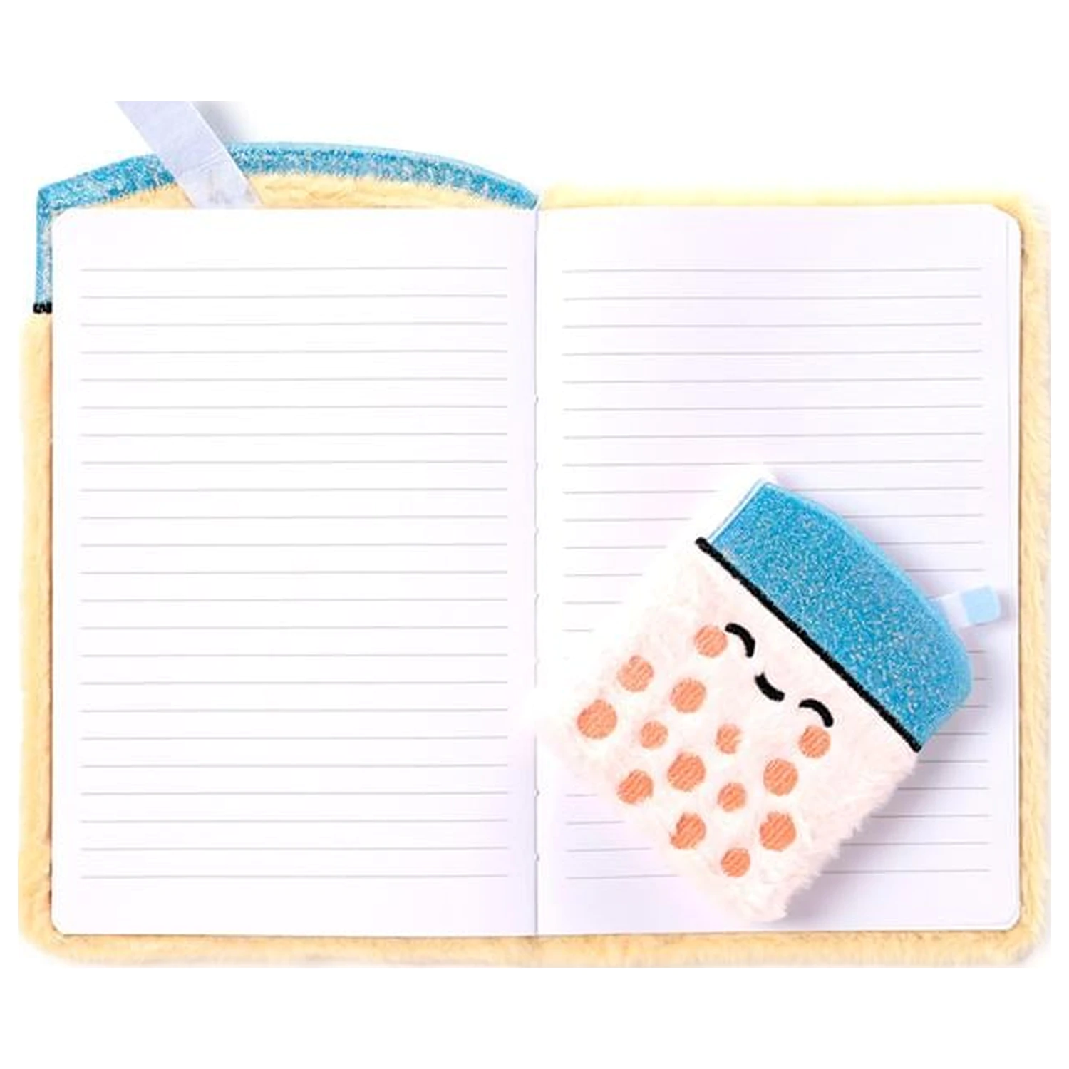 KAWAII Boba the Bubble Tea Prémiový nadýchaný zápisník + 1 Mini produktová fotografia