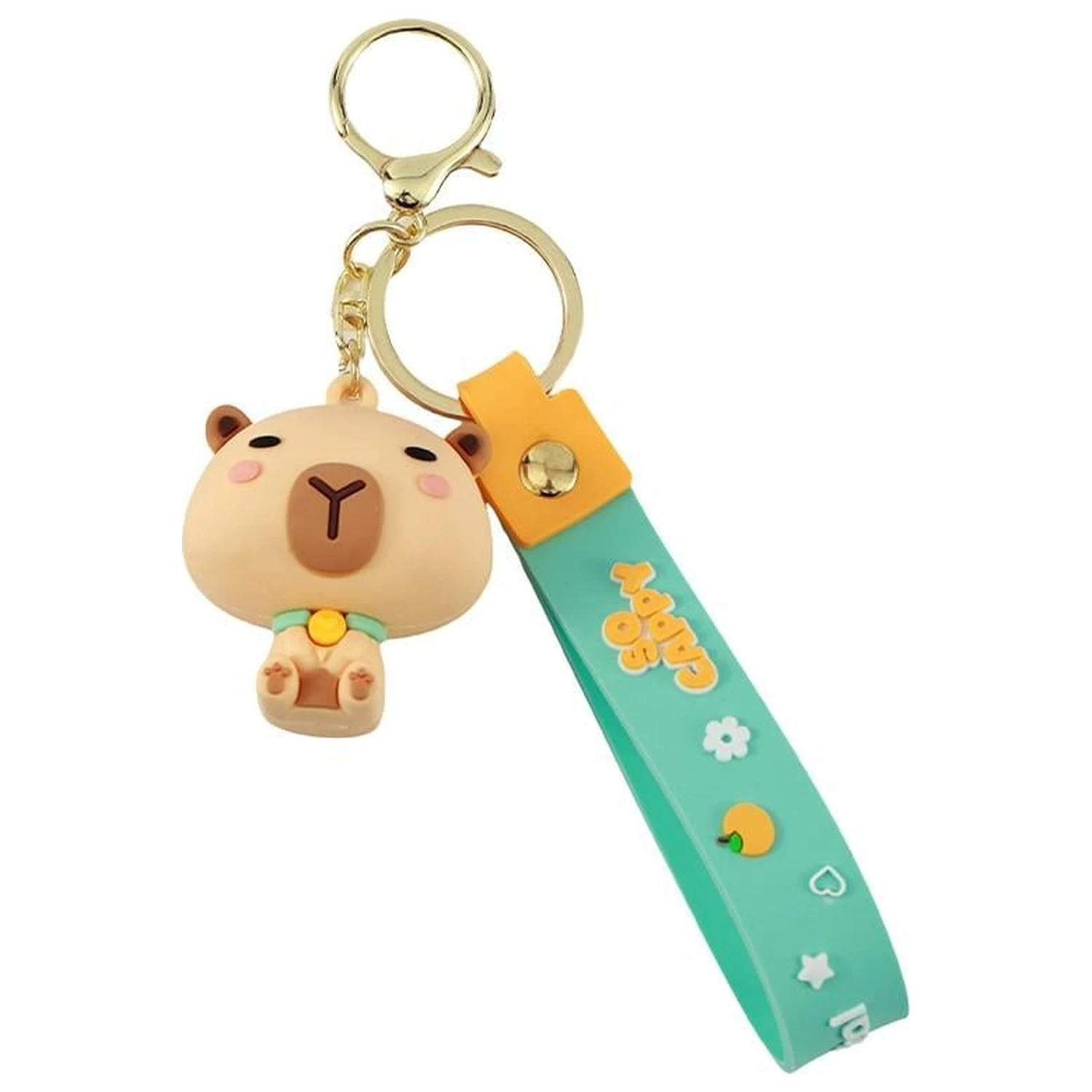 KAWAII Capybara prívesok na kľúče produktová fotografia