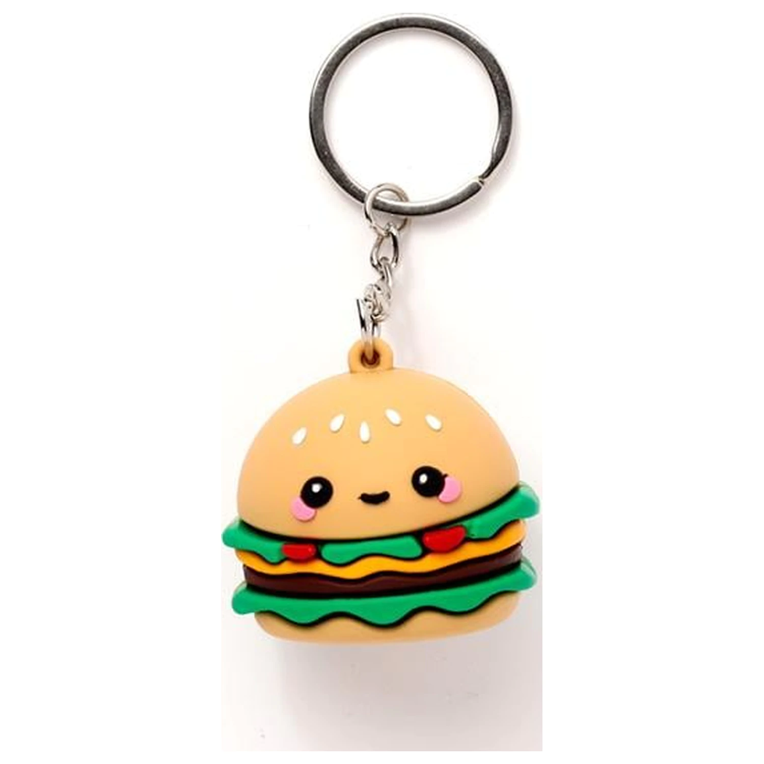 KAWAII Hammy the Burger PVC 3D kľúčenka produktová fotografia