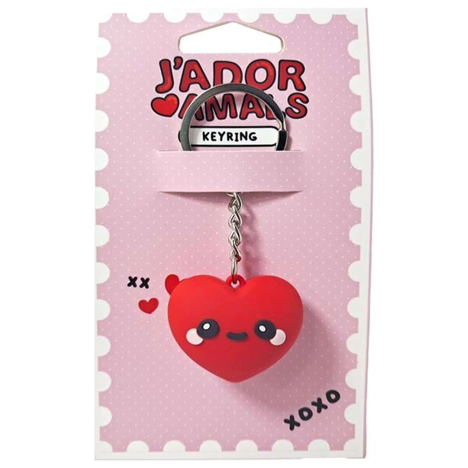 KAWAII Srdce PVC 3D kľúčenka produktová fotografia