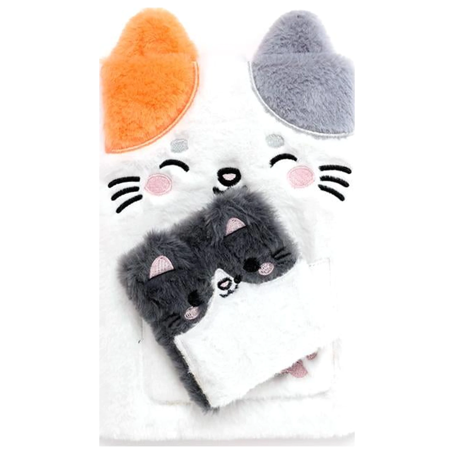 KAWAII Lola the Cat Premium Nadýchaný Notebook + 1 Mini produktová fotografia