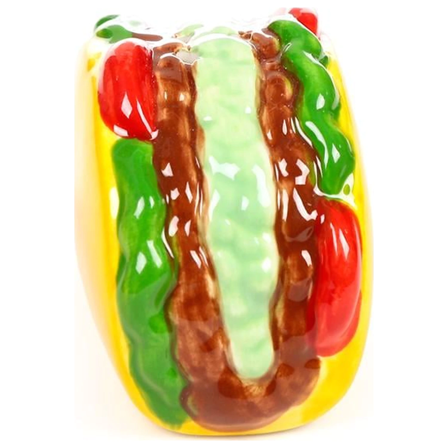 Kawaii Taco & Sauce Soľničky a koreničky s omáčkou súprava produktová fotografia