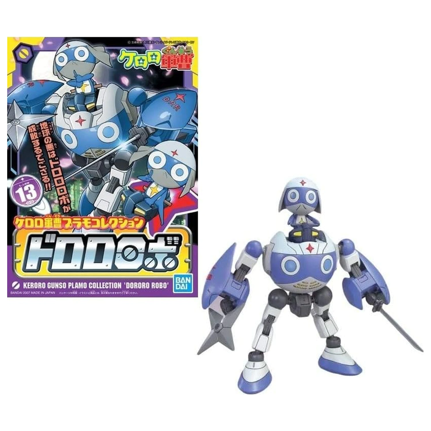 Keroro Dororo Robo Modelárska súprava produktová fotografia