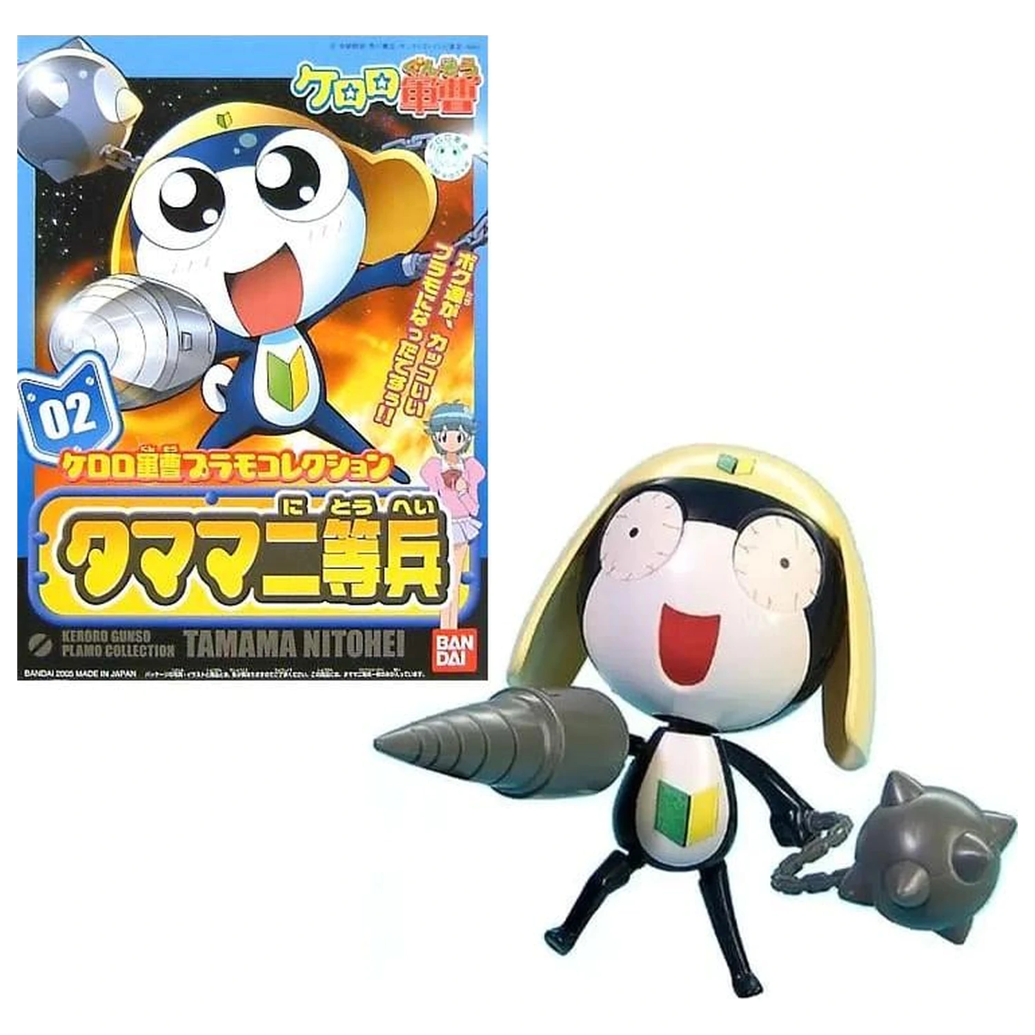 Keroro Private Tamama model stavebnice produktová fotografia