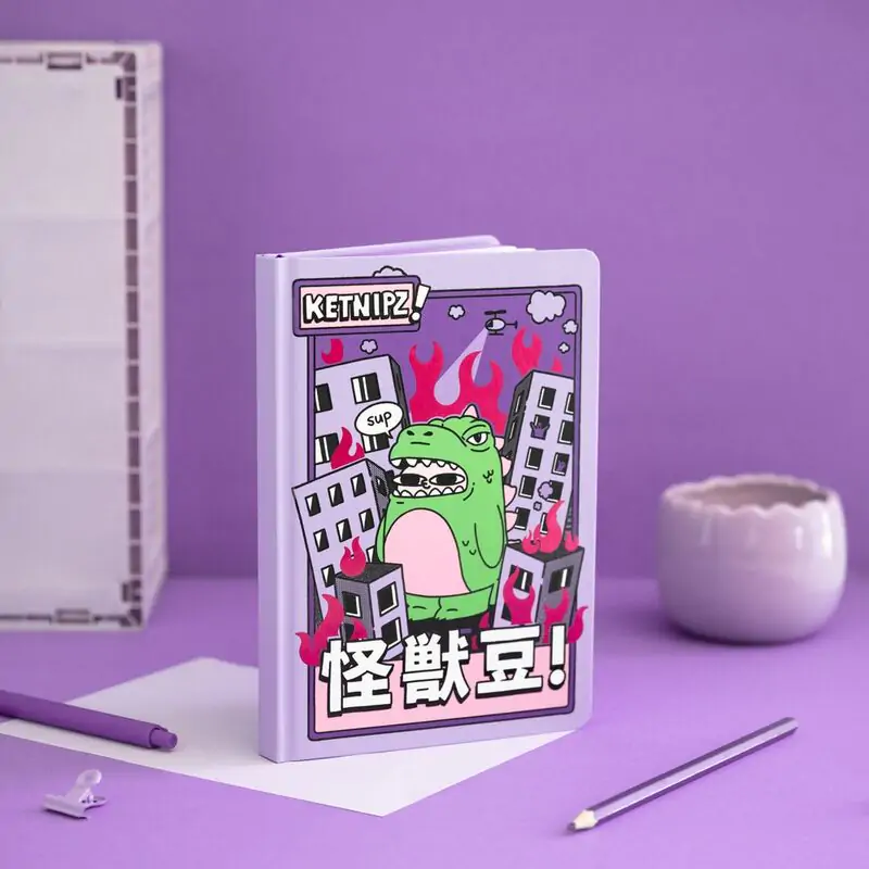 Ketnipz A5 prémiový zápisník produktová fotografia
