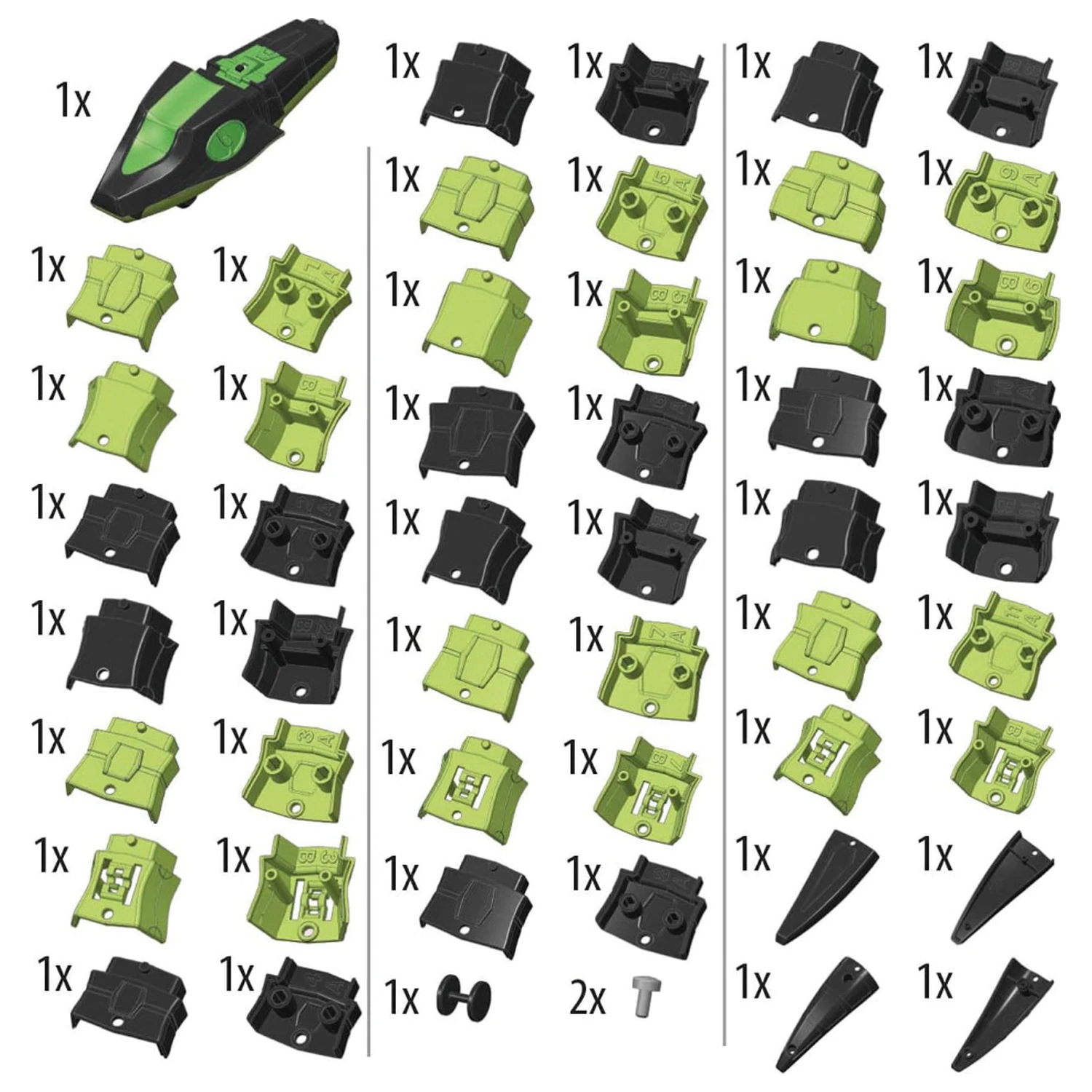 Slither.io hračka na stavbu hadieho bota produktová fotografia