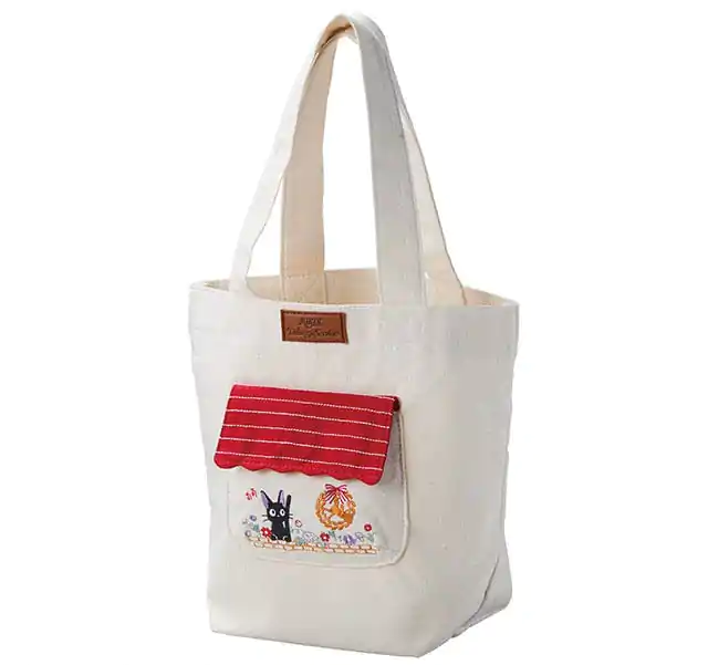 Kiki's Delivery Service Tote Bag Jiji v kvetoch termékfotó