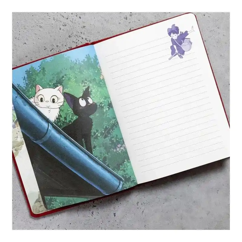 Kiki's Delivery Service Notebook Jiji Plyšová figúrka termékfotó