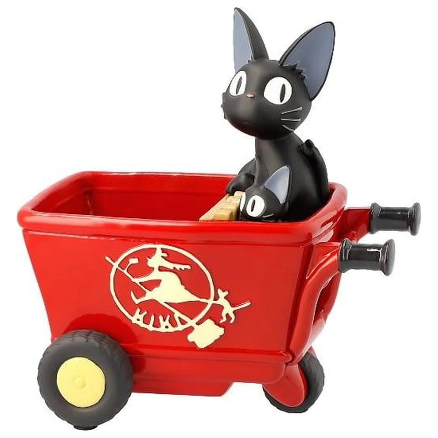 Kiki's Delivery Service Jiji červený vozík kvetináč rám produktová fotografia