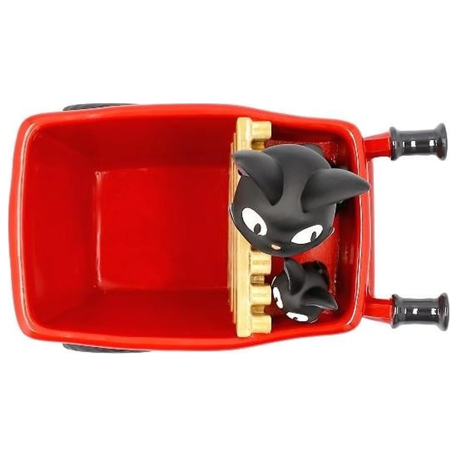 Kiki's Delivery Service Jiji červený vozík kvetináč rám produktová fotografia