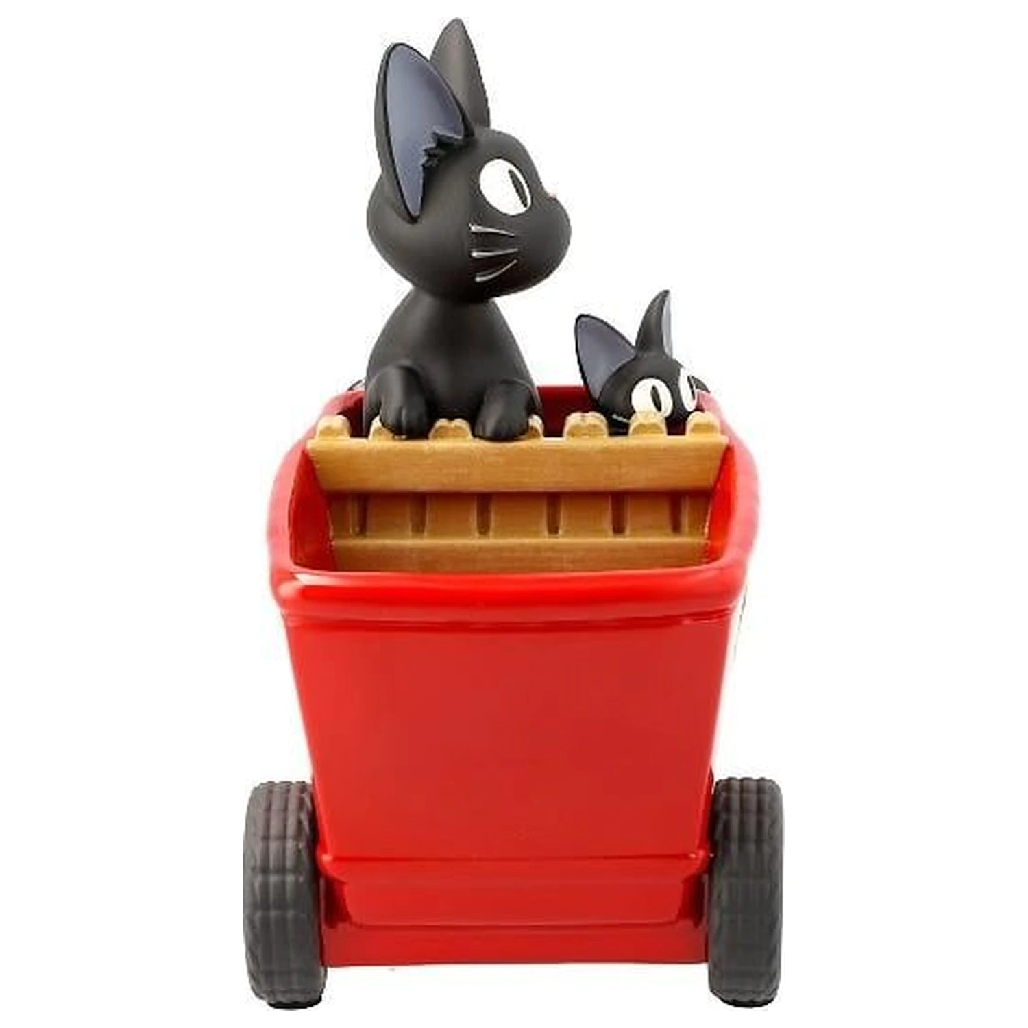 Kiki's Delivery Service Jiji červený vozík kvetináč rám produktová fotografia