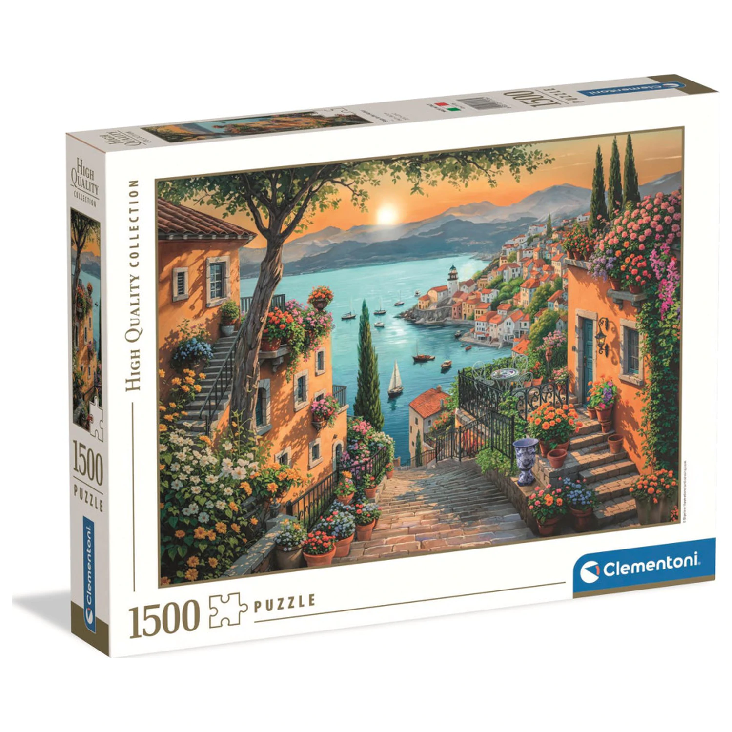 Harbor Steps 1500-dielne puzzle produktová fotografia