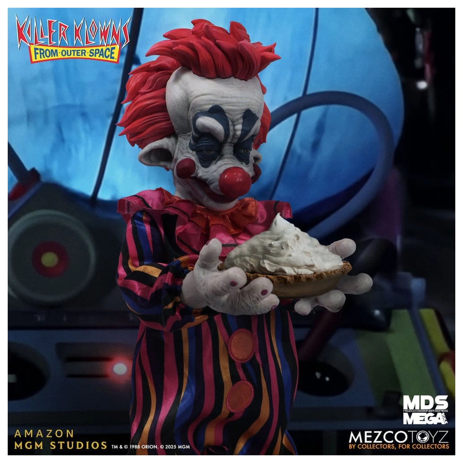 Killer Klowns from Outer Space MDS Mega Scale bábika Rudy 38 cm produktová fotografia