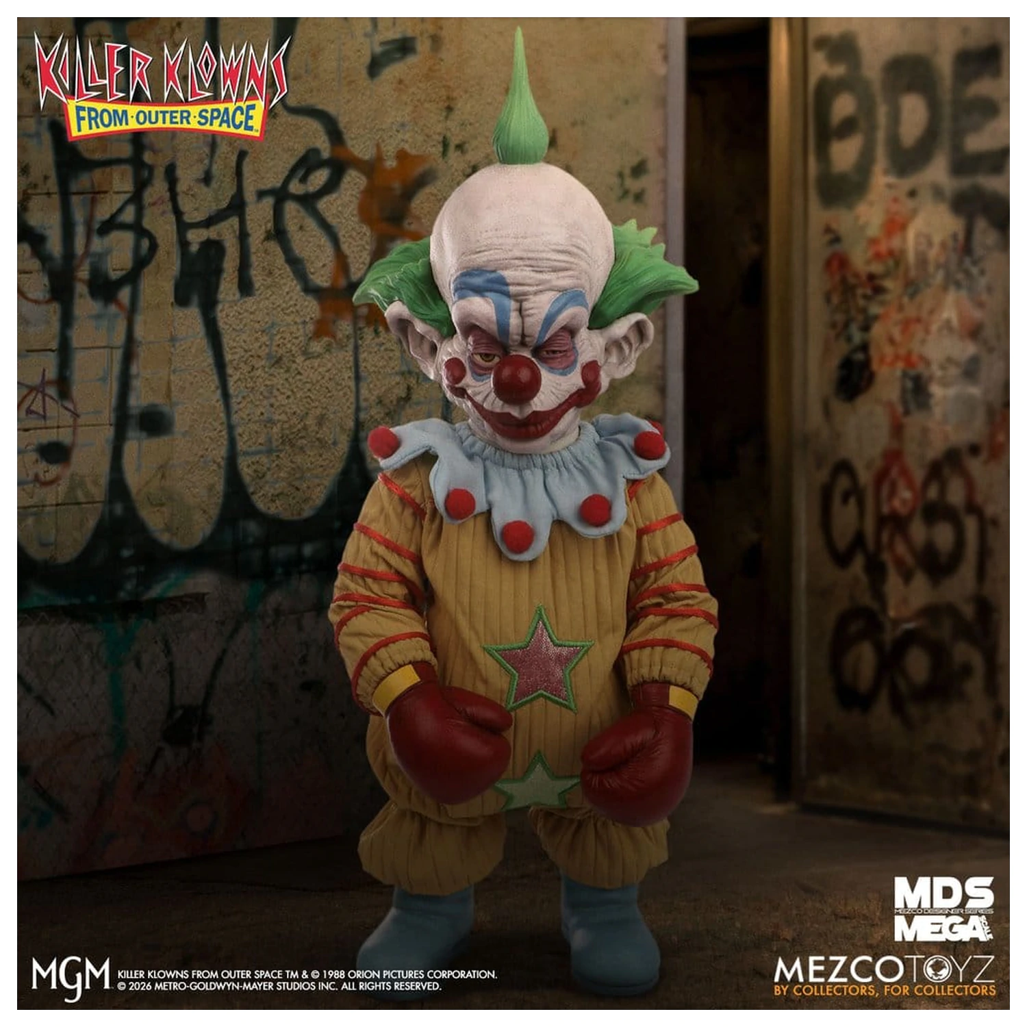 Killer Klowns From Outer Space MDS Mega Scale plyšová bábika Shorty 38 cm produktová fotografia
