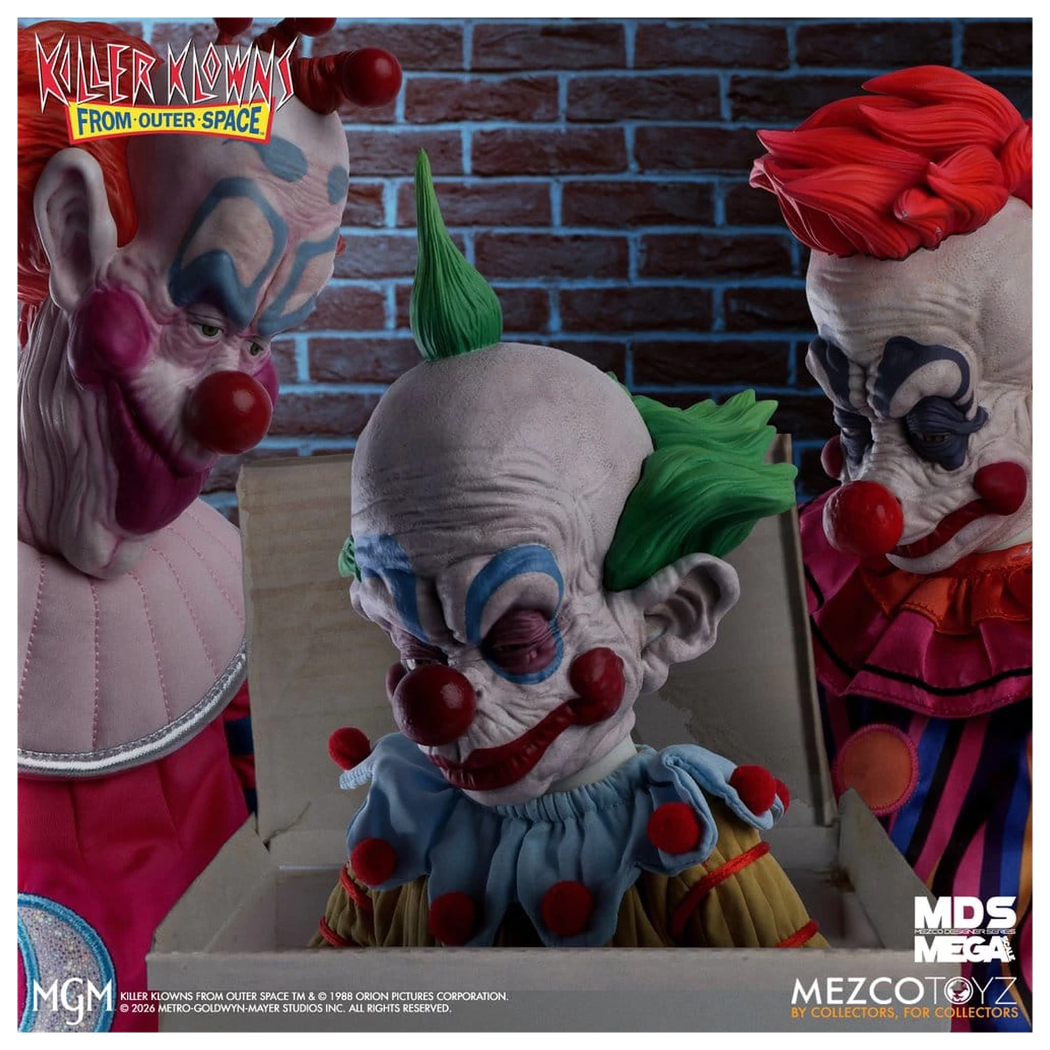 Killer Klowns From Outer Space MDS Mega Scale plyšová bábika Shorty 38 cm produktová fotografia