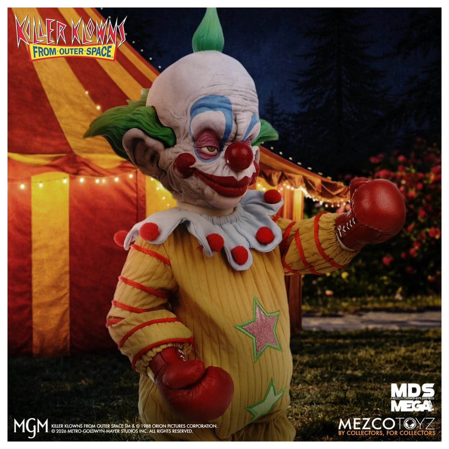 Killer Klowns From Outer Space MDS Mega Scale plyšová bábika Shorty 38 cm produktová fotografia