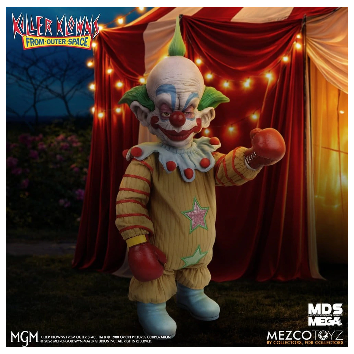 Killer Klowns From Outer Space MDS Mega Scale plyšová bábika Shorty 38 cm produktová fotografia