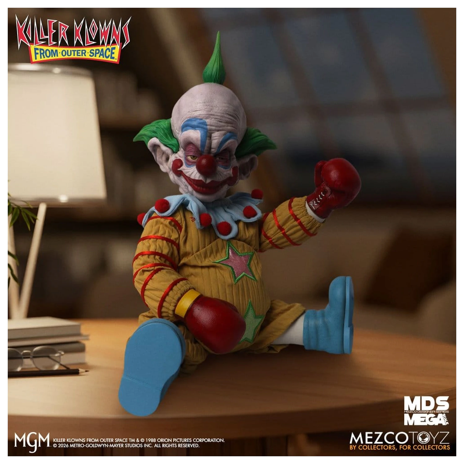 Killer Klowns From Outer Space MDS Mega Scale plyšová bábika Shorty 38 cm produktová fotografia