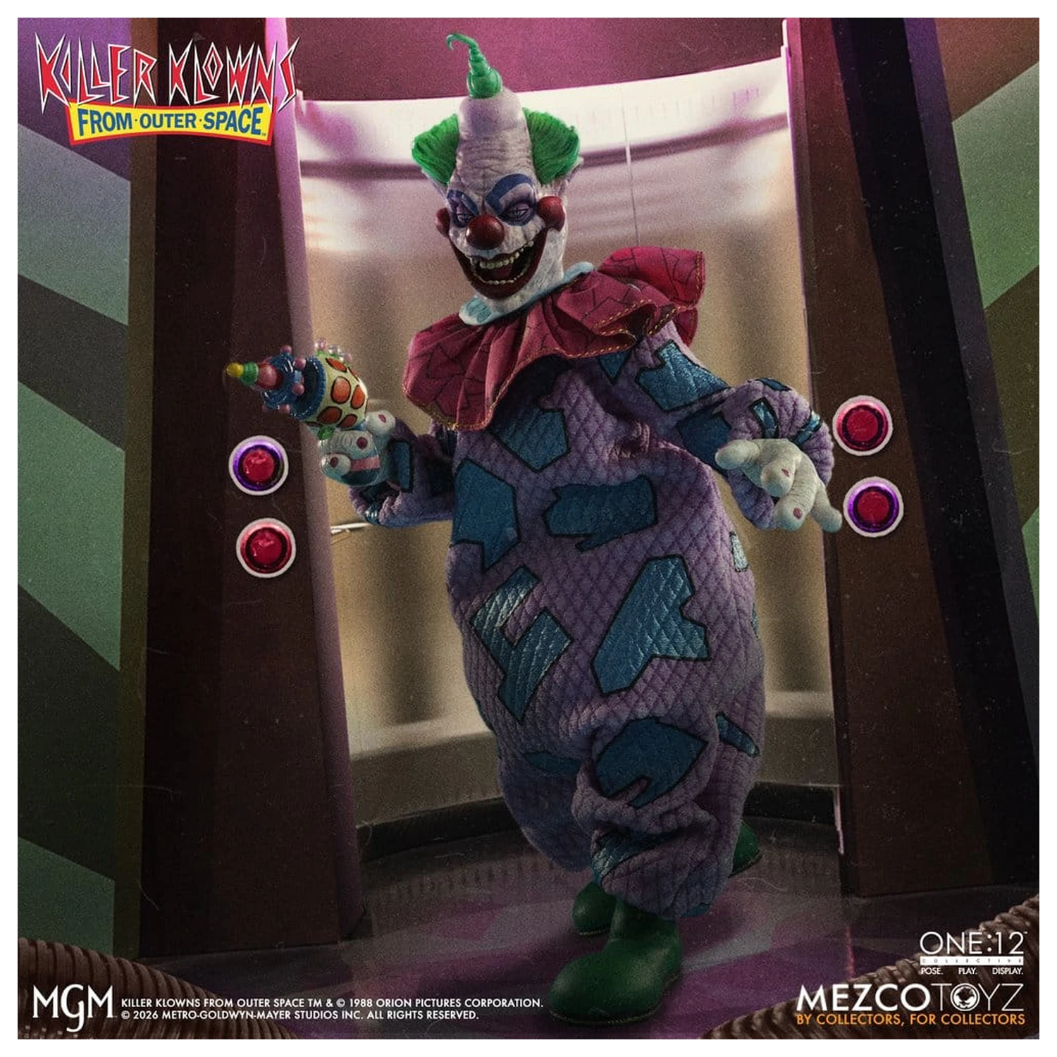 Killer Klowns From Outer Space One:12 Collective akčná figúrka 1/12 Jumbo 17 cm produktová fotografia