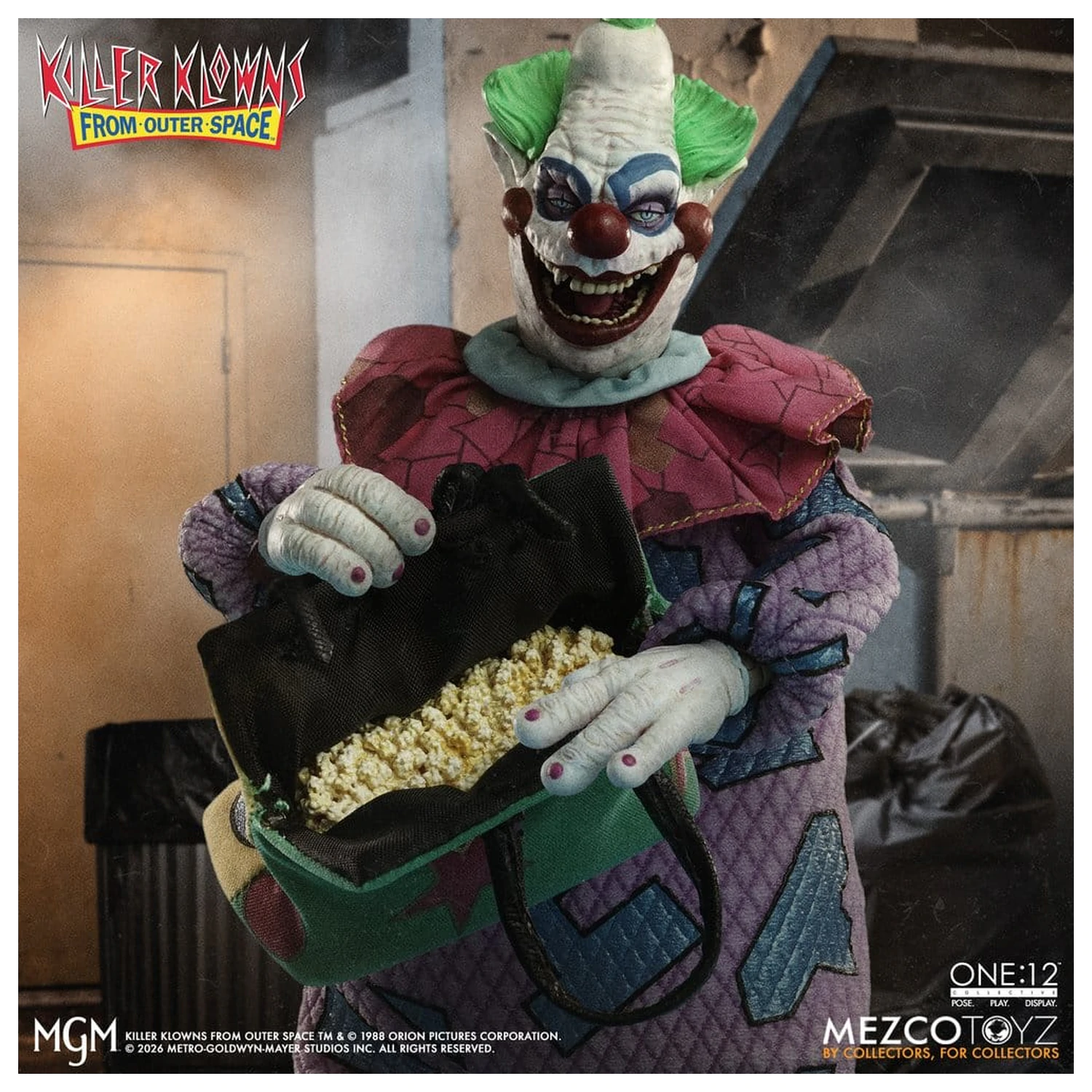 Killer Klowns From Outer Space One:12 Collective akčná figúrka 1/12 Jumbo 17 cm produktová fotografia