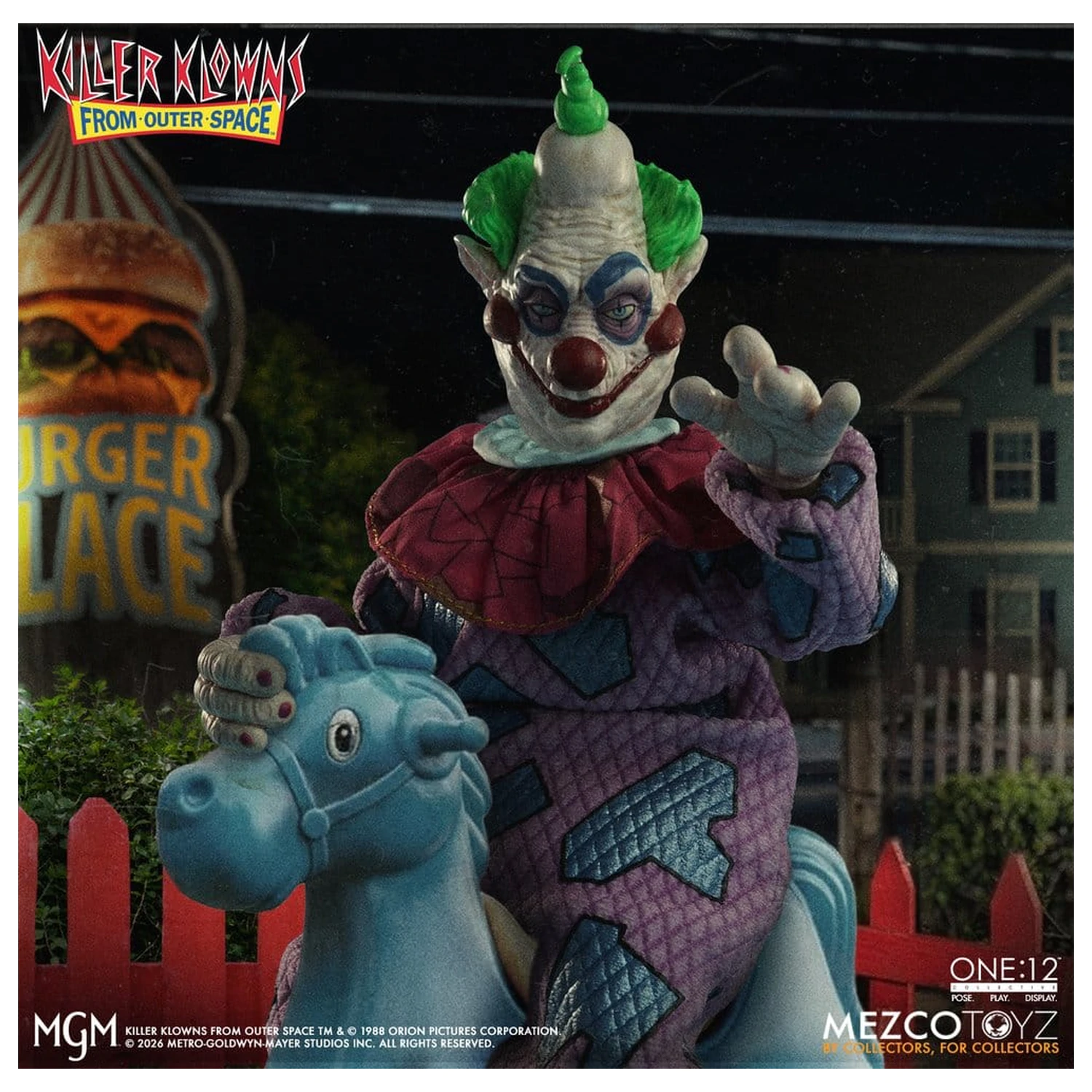 Killer Klowns From Outer Space One:12 Collective akčná figúrka 1/12 Jumbo 17 cm produktová fotografia