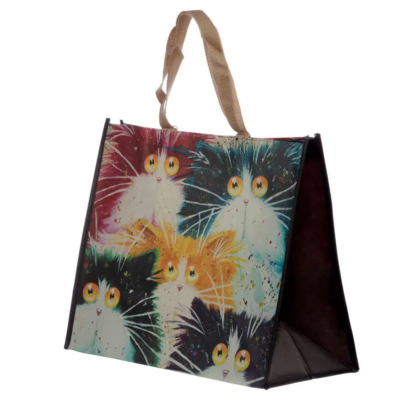 Kim Haskins cats nákupná taška produktová fotografia